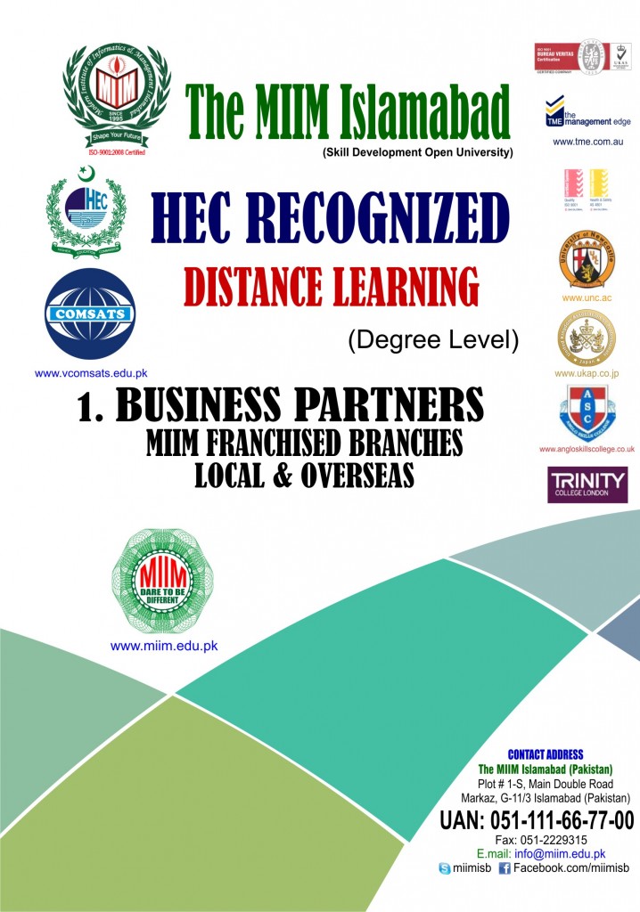 BUSINESS PARTNERS MIIM FRANCHISED BRANCHES (LOCAL & OVERSEAS)